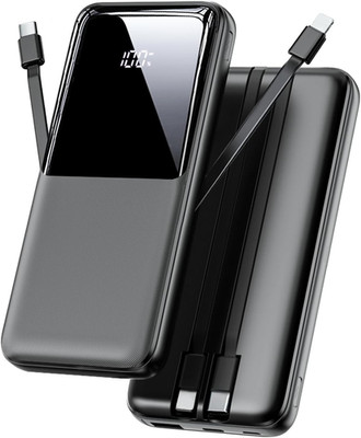 Power Bank 26800Mah, 22,5W USB C Schnellladung Powerbank Mit 3 Anschlüssen & 2 I