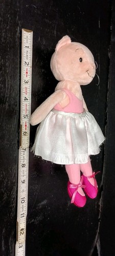 Plush Ballerina Kitten Cat 10" Pink & White - Picture 5 of 6