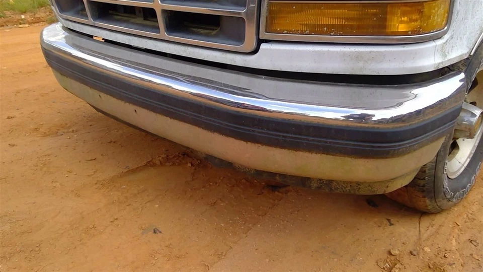 Parachoques delantero de 8501 PBV cromado para camioneta Ford F250 92-97 247058 Foto 2 de 4