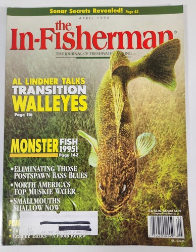 In-Fisherman Magazines 1995-96 - 8 Issues Techniques Fishing Tackle Boats Water - Picture 6 of 9