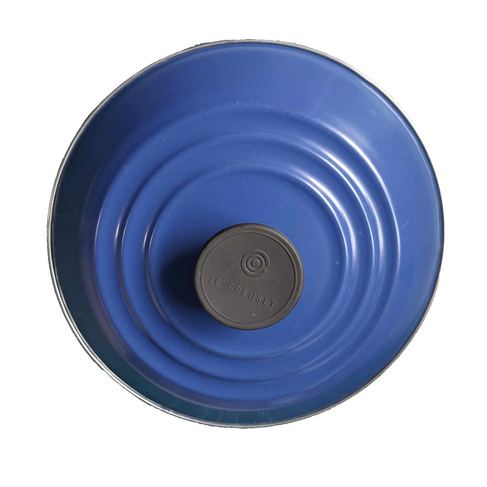 Le Creuset Stockpot 9.25" Enameled LID ONLY Blue Marsielle Replacement Stock Pot