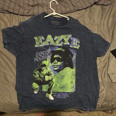 Eazy-E Express Yourself Ruthless Records Men's Black Cotton Graphic T-Shirt XL