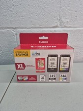 new Genuine OEM Canon PG-245XL Black  CL-246XL Color Ink cartridge set 245 246