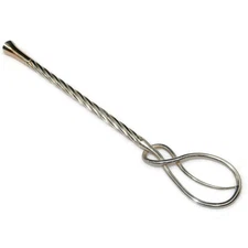 Hermes Sterling Silver 1891-1912 Swizzle Cocktail Stir Stick, 5 1/8"