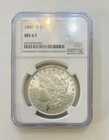 1885-O New Orleans Morgan Silver Dollar NGC Graded MS 63