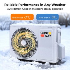 9000 BTU Mini Split Air Conditioner & Heater