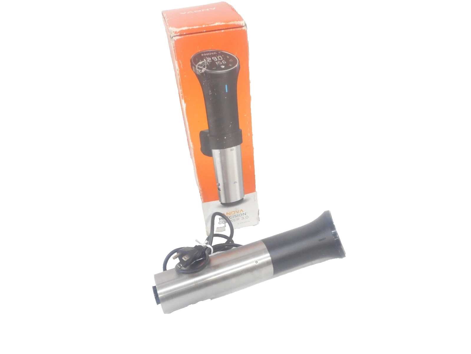 ANOVA Sous Vide Precision Cooker AN525-10 120V 1000 Watt Black Stainless READ
Opens in a new window