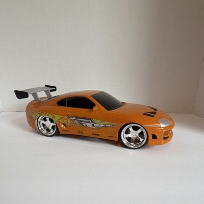 Fast & Furious Toyota Supra Orange Electric RC Drift Car Tuning Model