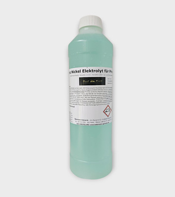Betzmann Galvanik Nickel Elektrolyt - Glanz Nickel für Jedermann inkl. Anleitung