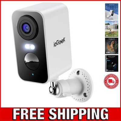 Security Cameras Wireless Outdoor, 2K 3MP Battery Powered WiFi Security Camer...