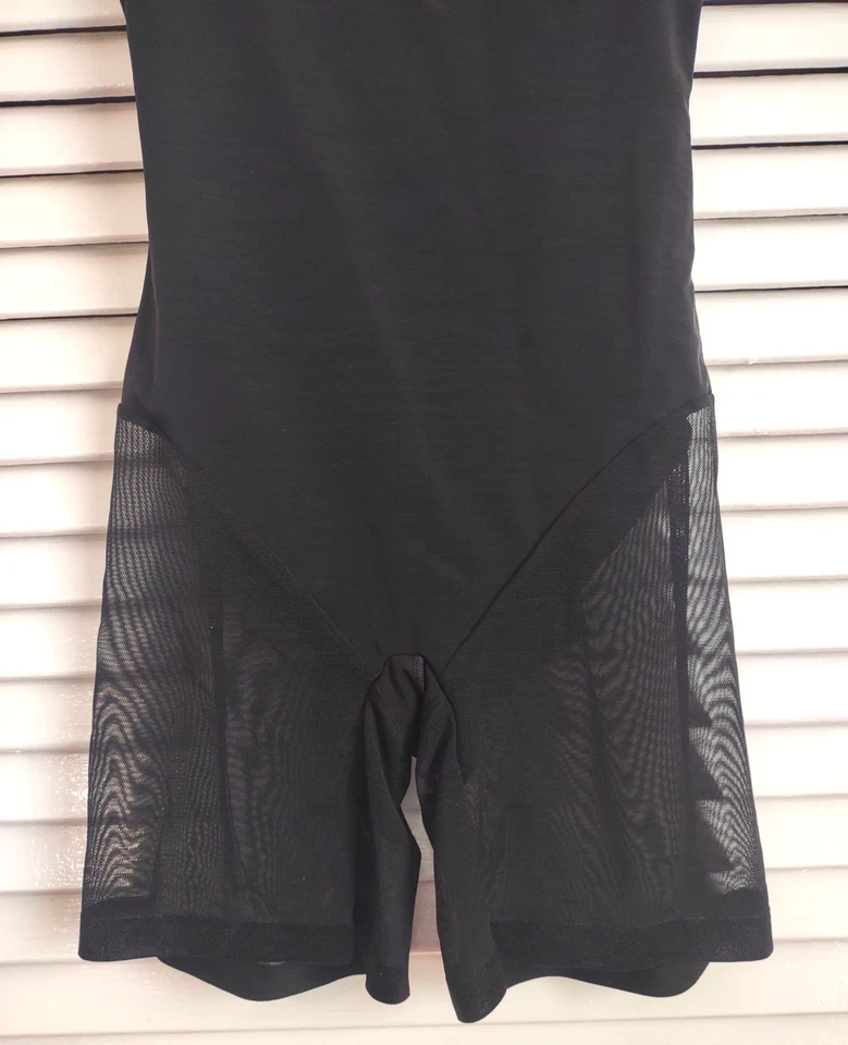DKNY Shapeweare Control Black L Bodysuit Body Briefer Firm Control Singlet New - Image 3 of 4