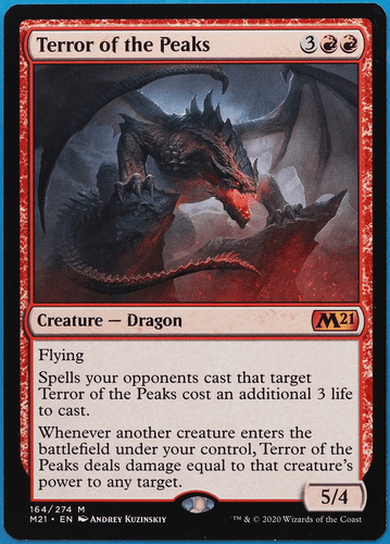 Terror of the Peaks Core Set 2021 / M21 NM Mythic Rare CARD (506824) ABUGames - Picture 1 of 2