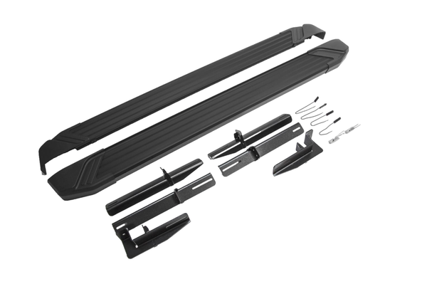 Premium Aluminium Black Trittbretter / Side Steps Mitsubishi ASX MY10-22 Mit ABE-image