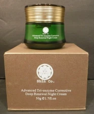 Shin Co Advanced Tri-enzyme Corrective Deep Renewal Night Cream 50g - 1.7 oz