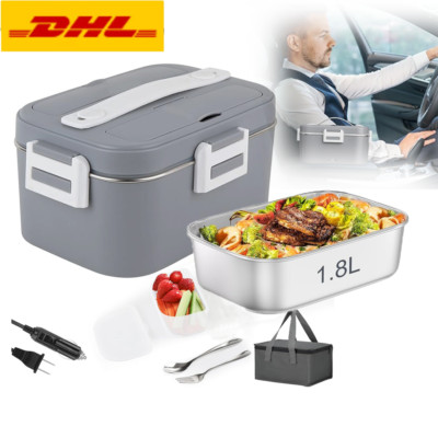 12V/24V Lunchbox Elektrisch Warmhalterbox Brotdosen Essenwärmer Thermobehälter