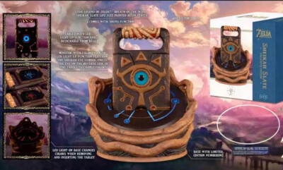 First 4 Figures Game Breath of the Wild Sheikah Slate EX LED 1/1 scale Statue