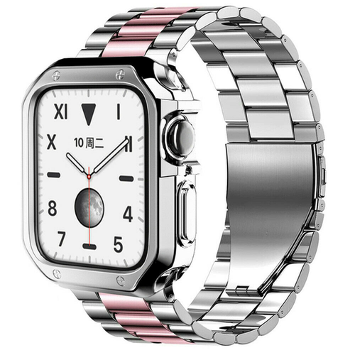 Metal iWatch Strap Band Case For Apple Watch Series 9 8 7 6 5 4 3 SE 41 44 45mm - Picture 21 of 22