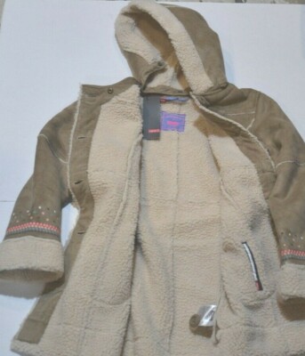 Giubbotto bimba, cappotto ,montone bimba con cappuccio rimuovibile