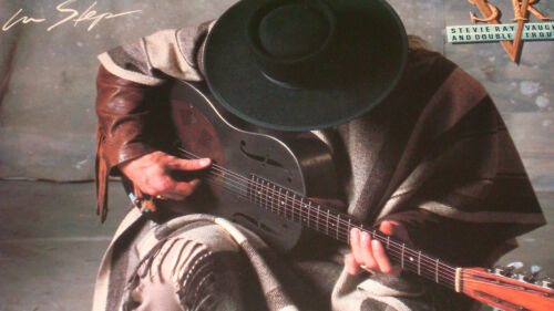 STEVIE RAY VAUGHAN AND DOUBLE TROUBLE IN STEP ORIGINAL LP 1989 - Picture 2 of 4