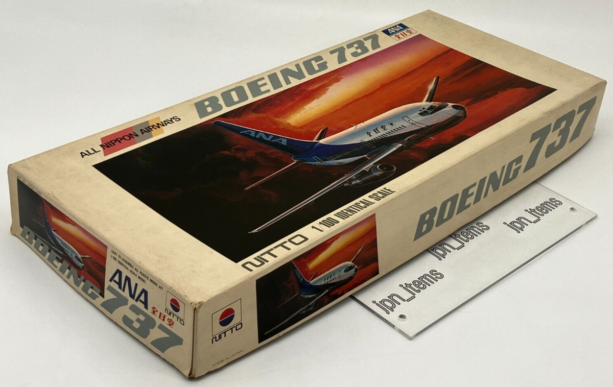 旅客機プラモデル　日東　1/100 ANA ボーイング737 南西航空　YS11 旅客機プラモデル 日東 1/100 ANA ボーイング737 南西航空 YS11