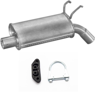 Auspuff Endschalldämpfer fur  Renault Espace II 2,0-2,2 8V 2,8 12V  + Anbausatz