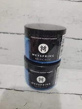 MEYSPRING Pacific Blue Mica Powder for Epoxy - Two Tone Resin Color Pigment 