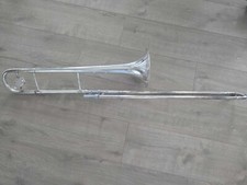 Conn 6h Trombone 1938 Silver 7.5" Bell with WWII Time Capsule Case 