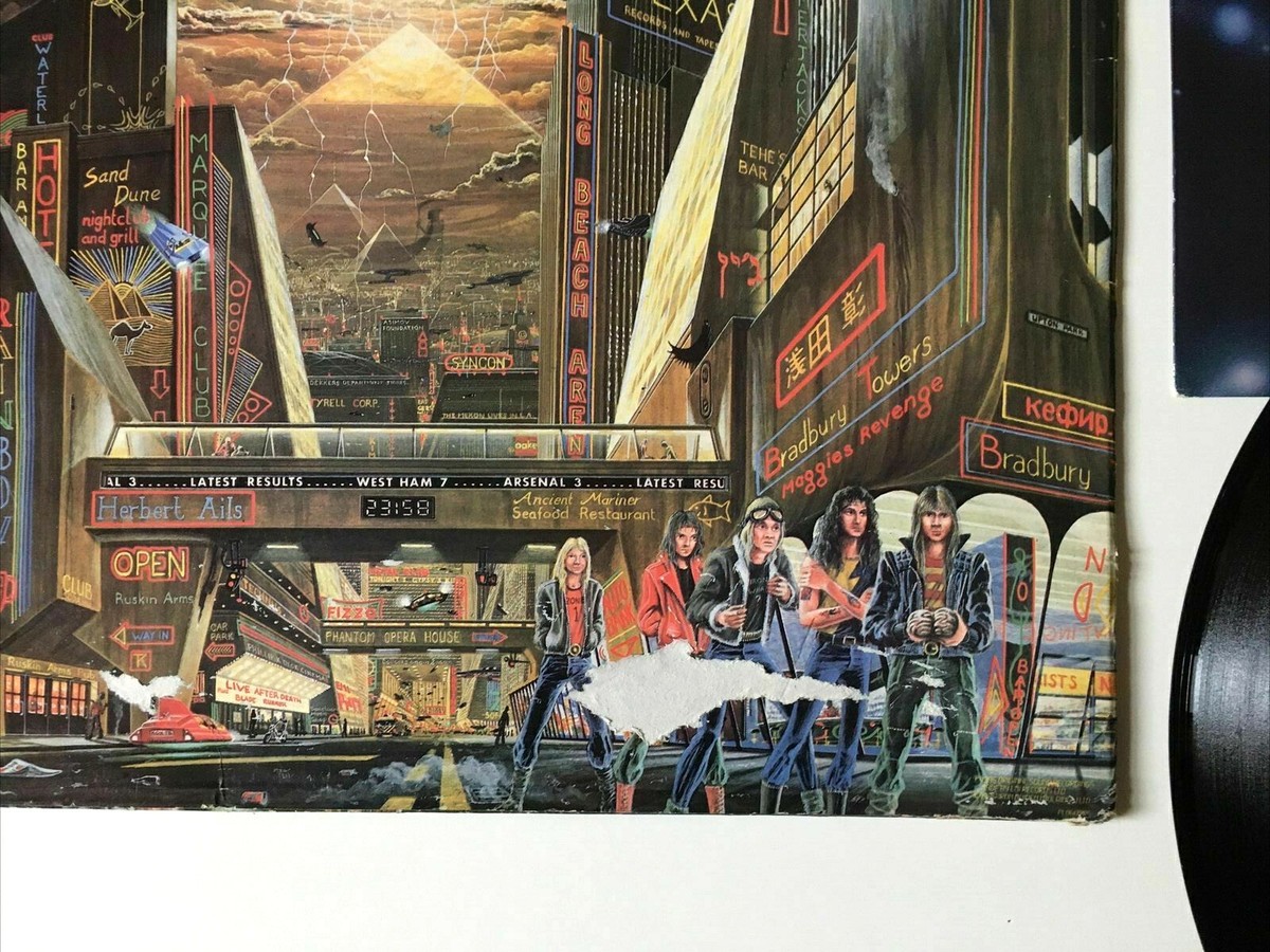 【LP】IRON MAIDEN SOMEWHERE IN TIME Iron Maiden – Somewhere In Time – Vinyl (LP, Album), 1986