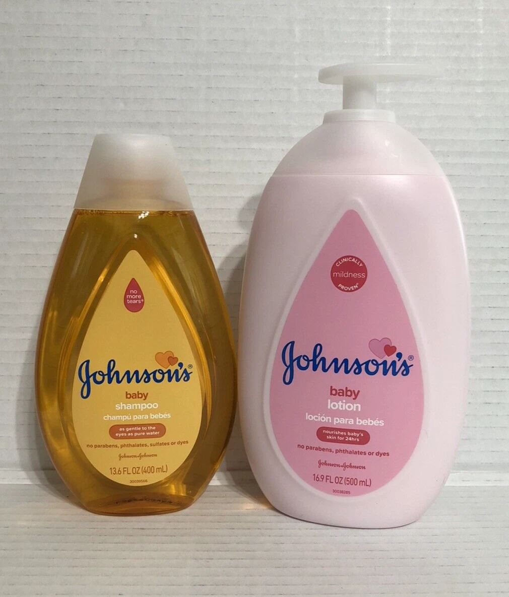 JOHNSON'S Baby Shampoo 13.6 FL Oz 400ml No More Tears CHAMPU Para Bebes J&j  for sale online