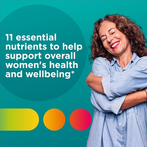 Centrum Women's Multivitamin Gummies Tropical Fruit NATURAL Flavors 100ct - Picture 8 of 9