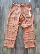 Women's Size 8 R Slim Ankle Brown Pants A New Day BNWT