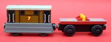 Thomas Train Wooden Railway Friends Magnet Toby Train Engine  Rocky  s Front Car
