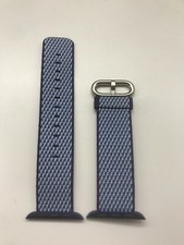 Original Apple Watch Woven NYLON Band 38MM 40MM 41MM strap Midnight Blue striped
