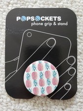 PopSockets: Collapsible Grip  Stand for Phones and Tablets - Pineapple Pattern