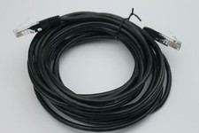 Patchkabel Netzwerkkabel RJ45 LAN DSL Ethernet Kabel Netzwerk Kabel 5,0m schwarz