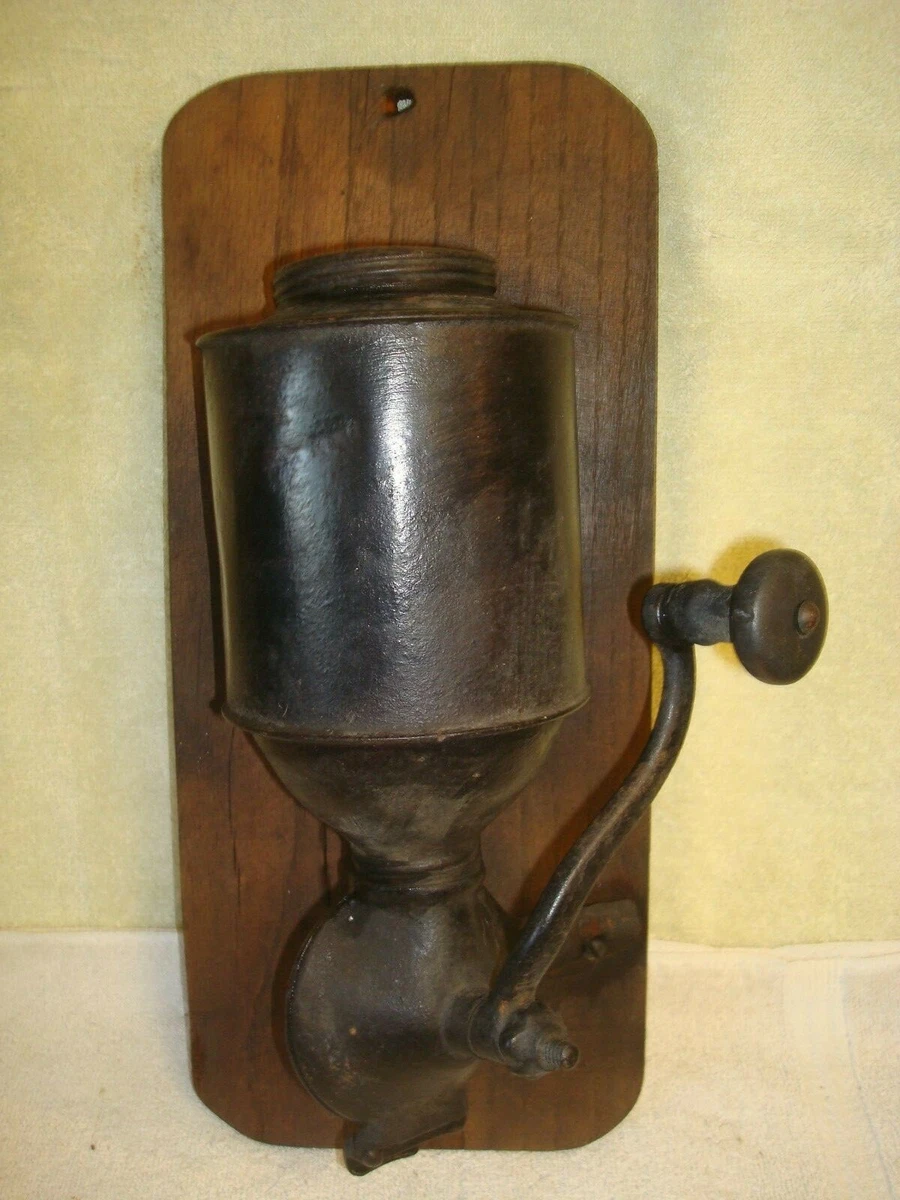 Vintage wall coffee shop grinder