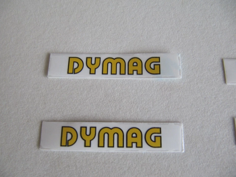 RUEDAS COOLEY DYMAG SUZUKI GS1000S XR69 RG500 WES Calcomanía Adhesiva Nuevo de Lote Antiguo Foto 4 de 4