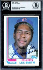 Top 10 Lee Smith Baseball Cards 17