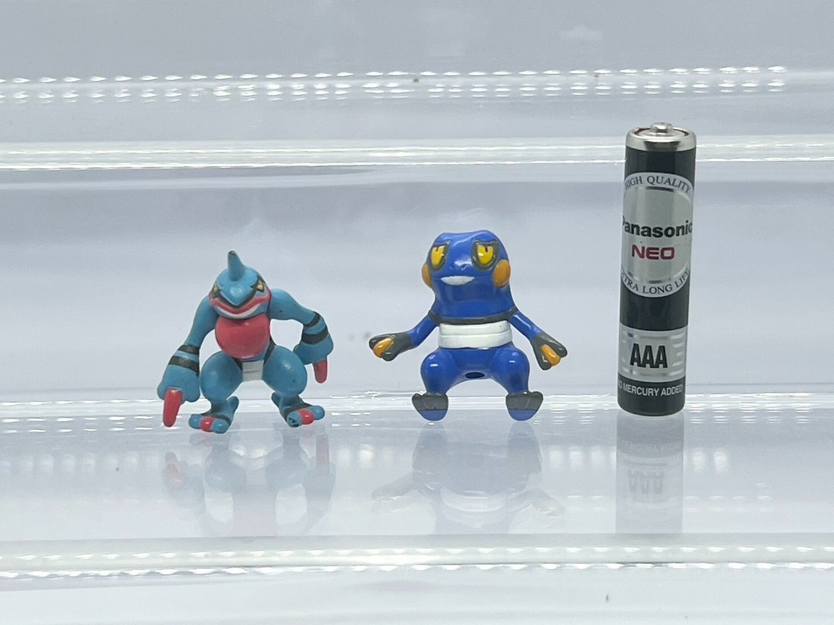 Pokemon Chou Get Taizen Croagunk Toxicroak Figure Bandai G077 | eBay
