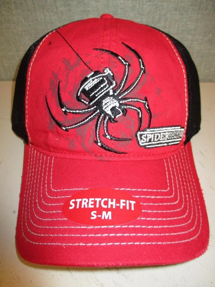NUEVO Spiderwire Stretch-Fit Hombres Adultos Gorra Talla S/M Sombrero de Camionero Foto 3 de 4