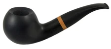 Vauen Pipe Olaf 1837 / Ring Briar / Black Matte Smooth / 9 Mm