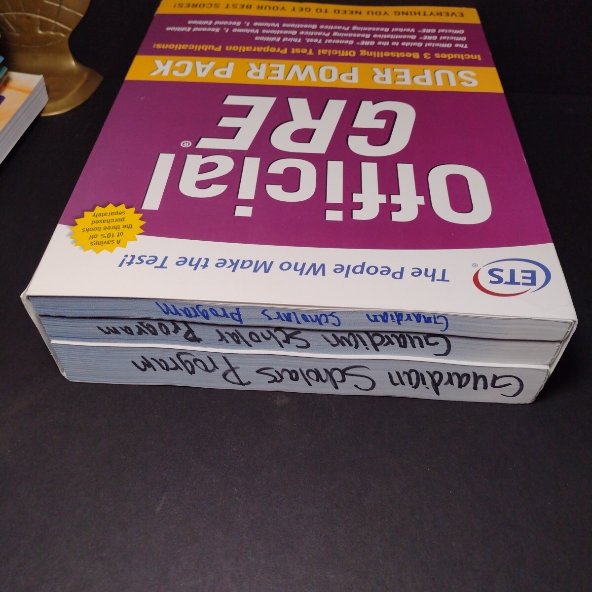 ETS Official GRE Super Power Pack: Guide, Verbal