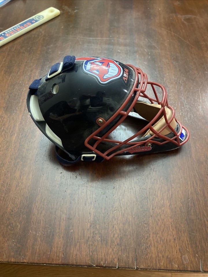 Cleveland Indians 90s Vintage Chief Wahoo Logo Mini Catchers Mask