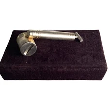 Vintage Ultra Rare Miniature Brass Perfume Atomizer-Sprayer Gold Toned Pre-Owned