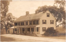 R.D. Donaldson Residence in Lincoln Massachusetts MA 1916 RPPC Postcard Photo