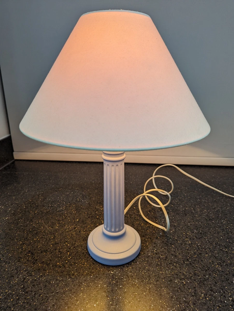 White candlestick table sale lamp