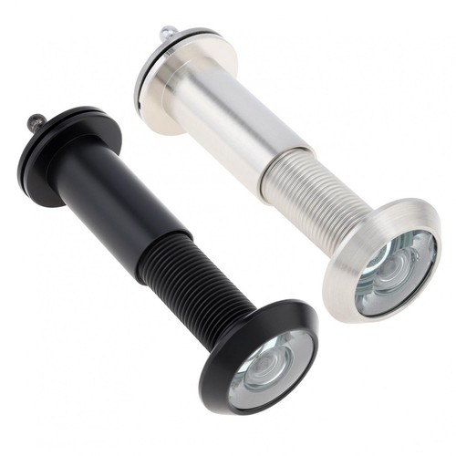 180° Door Peephole Viewer Wide Angle Eye Sight Hole with Rotating Privacy Cover - Picture 4 of 12