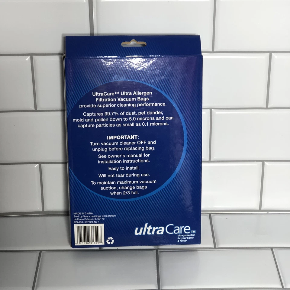 Bolsas de vacío Ultra Care para bote Electrolux tipo S filtración HEPA ultra fuertes Foto 3 de 4