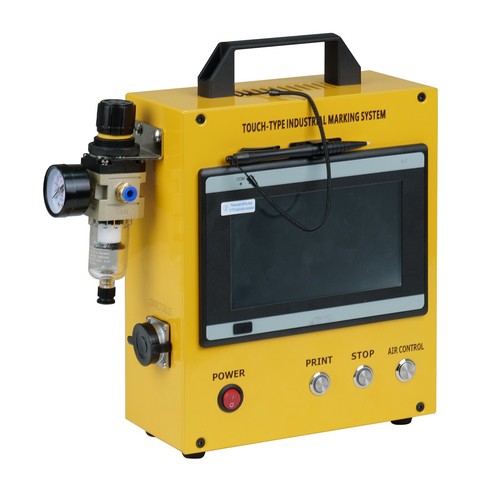 Powerful Pneumatic Engraver Dot Peen Metal Marker Engraving Machine 150x80mm - Picture 9 of 12