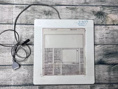 Vintage Auto Cad Autodesk Model 2207 Numonics 1988 AUTOCAD